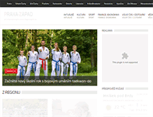 Tablet Screenshot of praha-zapad.regiony24.cz
