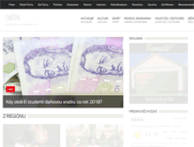 Tablet Screenshot of decin.regiony24.cz