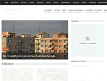 Tablet Screenshot of karlovy-vary.regiony24.cz