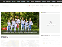 Tablet Screenshot of pribram.regiony24.cz
